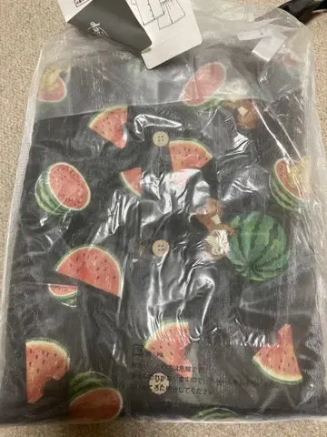 칩앤데일 수박 패턴 M 사이즈 파자마 디즈니 스토어