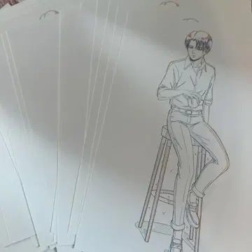 진격의 거인 리바이 엽서