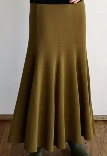 STYLE MIXER 내로우 니트 스커트