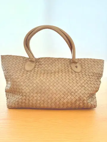 HELEN KAMINSKI 헬렌 카민스키 뜨개질 토트백 골드 계열