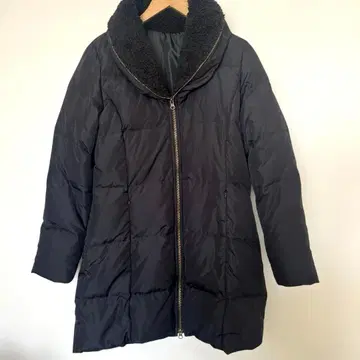 보아 다운 코트 집업 블랙 여성용 M