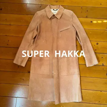 SUPERHAKKA 슈퍼 하카 양가죽 롱 코트