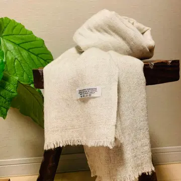 아이보리 캐시미어 스톨
