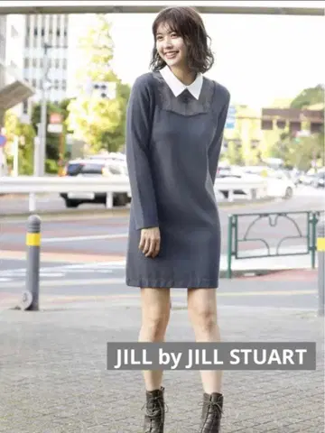 JILL by JILL STUART 미니 원피스 그레이 [새상품급]