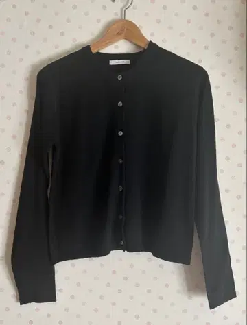 워셔블 WPE MANYWAY 트윈 가디건 탱크탑 블랙