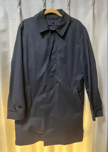 무인양품 스텐카라 코트 블랙 L