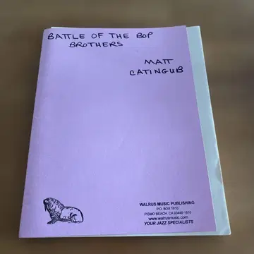 재즈 밴드 악보 BATTLE OF THE BOP BROTHERS
