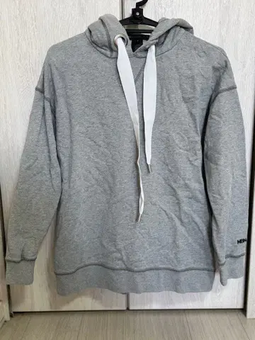 MARC BY MARC JACOBS 그레이 후드 부착 후드티 S