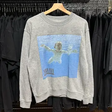 [ 즉발 ] 닐바나 NIRVANA NEVERMIND 맨투맨 M 상당