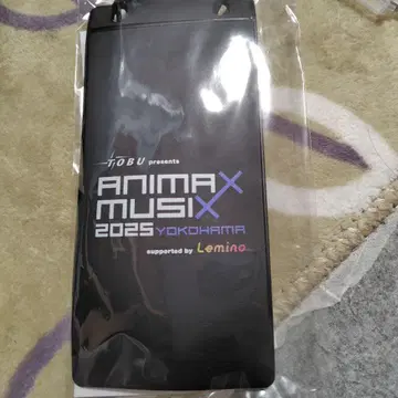 ANIMAX MUSIC 2025 도부 철도 콜라보 티켓 케이스