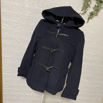 더플 코트 네이비 컬러