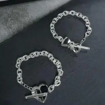 BayBee charm lock bracelet (리본)