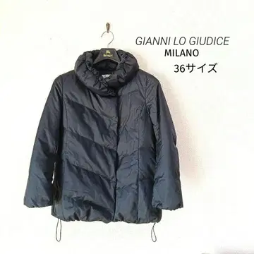 GIANNI LO GIUDICE 지아니 로 주디체 블랙 다운 코트