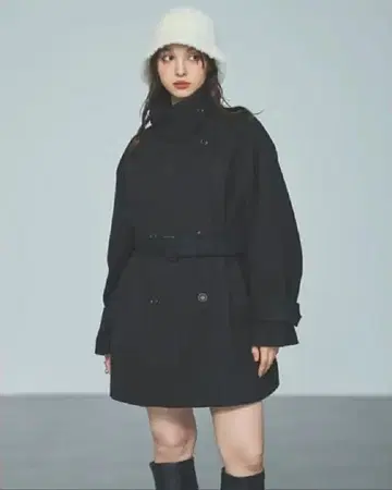 WEB 한정판 아이템 INGNI 미디 기장 트렌치 CT M 사이즈