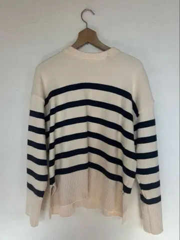 ZARA 자라 보더 스웨터 여성용