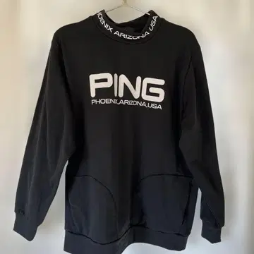 PING 블랙 셔츠