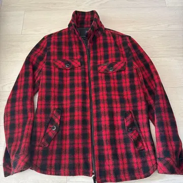 HYSTERIC GLAMOUR 플란넬 체크 자켓 M 사이즈