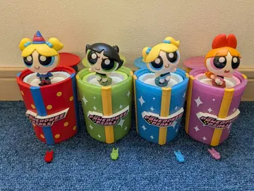 파워퍼프걸 파티 서프라이즈 시리즈 4개 세트