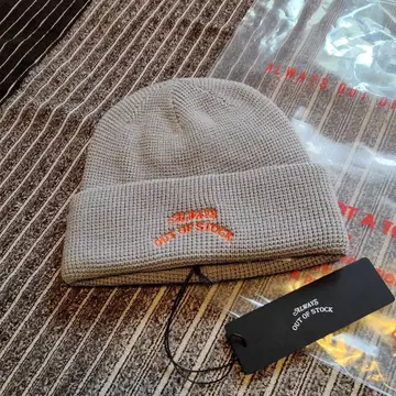 그레이 니트 모자 ALWAYS OUT OF STOCK