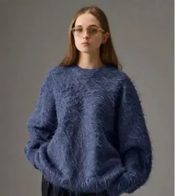 WETTEMPT 울 믹스 샤기 니트 L 사이즈 완판템