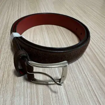 새상품급 유나이티드 애로우즈 브라운 스웨이드 벨트