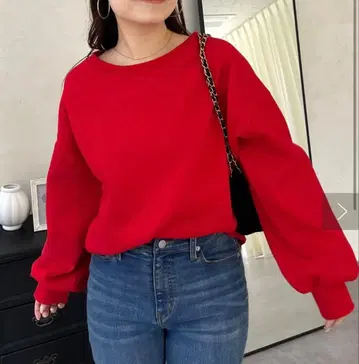 오버 사이즈 맨투맨 트레이닝복