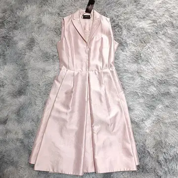 아크리스 AKRIS 원피스 황실 납품 포멀 실크 하자품