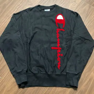 CHAMPION REVERSE WEAVE 맨투맨 블랙