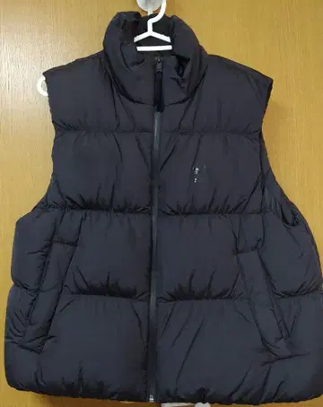 adidas Originals 블랙 다운 베스트