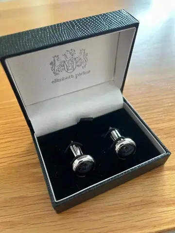 elizabeth parker 블랙 커프스링크