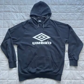 UMBRO 후드 부착 후드티 다크 그레이