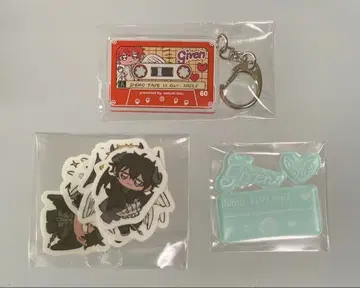 기븐 J 정원 다이컷 스티커 천사와 악마 아크릴 키링