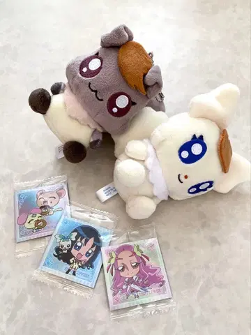 프리큐어 봉제 인형 씰