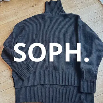 SOPH. 21aw BAGGY TURTLE NECK KNIT