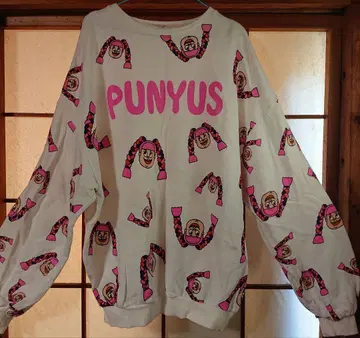 PUNYUS 올 패턴 맨투맨 빅 트레이닝복 빅 사이즈