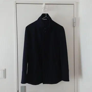 하이 스트리트 네이비 피 코트 S