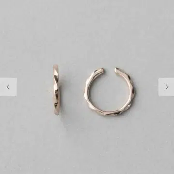 ete 에테 트위스트 후프 귀찌 핑크 골드