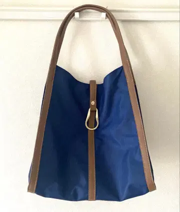 쉽스 참 포함 나일론 토트 네이비 경량