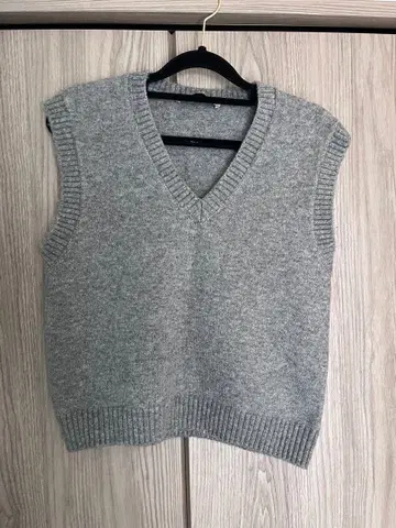 ZARA 니트 베스트 그레이