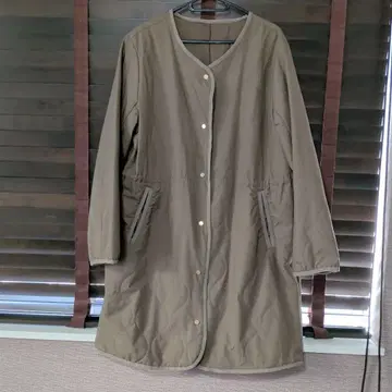 브라운 퀼팅 자켓 L 사이즈