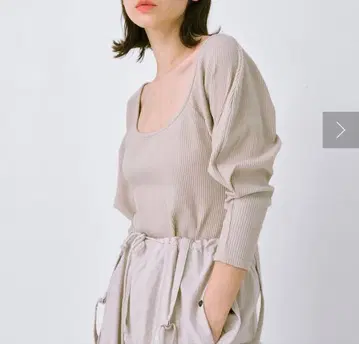 GALLARDAGALANTE 볼륨 슬리브 티셔츠