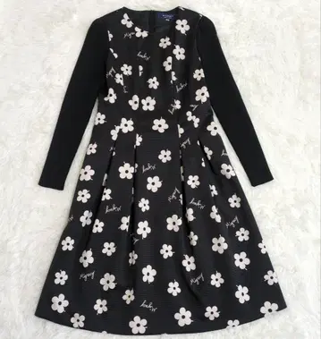 새상품급 현행 M'S GRACY 까멜리아 원피스 자카드 잡지 게재