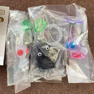 피크민 메지루시 액세서리2 화이트 바위 깃털 피크민