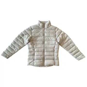 라이트 다운 자켓 라이트 그레이 여성용 L 사이즈 아웃도어 등산