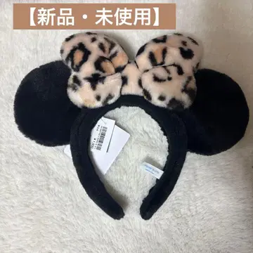 도쿄 디즈니 리조트 미니 마우스 레오파드 무늬 머리띠