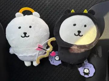익명 배송 나가노 캐릭터 나가노의 곰 악마 천사 & 악마 봉제 인형 1