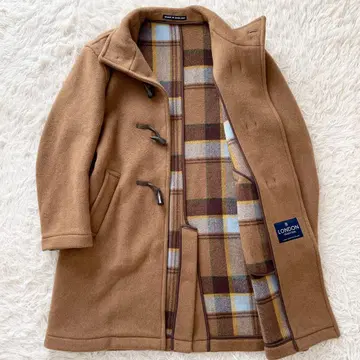 L 사이즈 상당 영국제 런던 트래디션 더플 코트 카멜