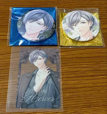 스타마이 AGF 쿄스케 캔뱃지 특전 클리어 카드 세트