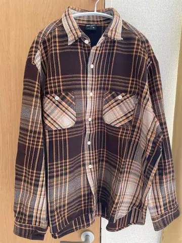 BIG MAC 체크 셔츠 자켓