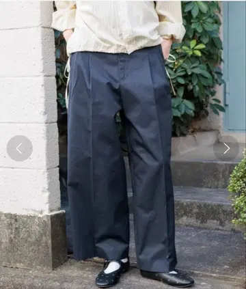 새상품 택 포함 니코앤드 보이즈 크라프트 치노 팬츠 네이비